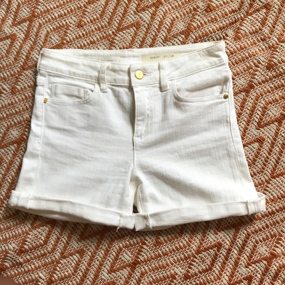 Anthropologie High-Waist Denim Shorts